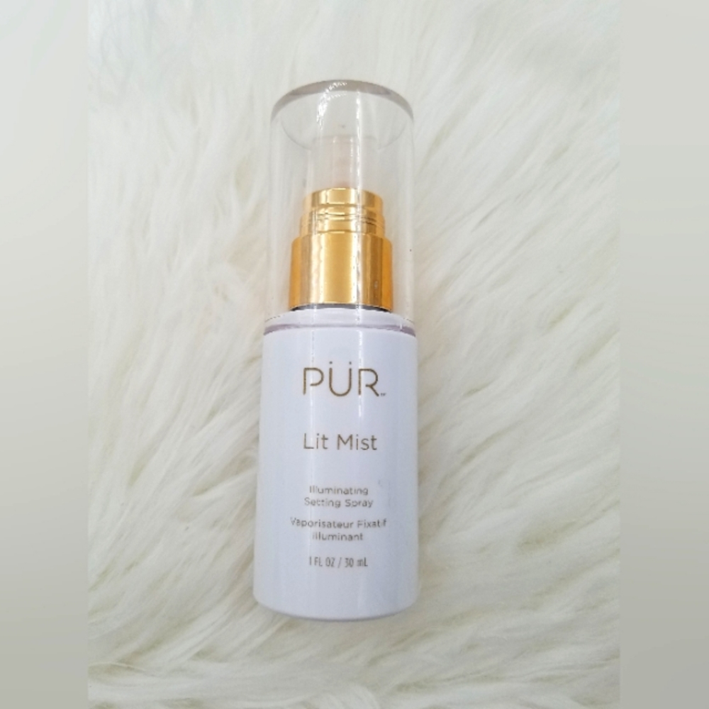 PUR  Lit Mist Illuminating Setting Spray.